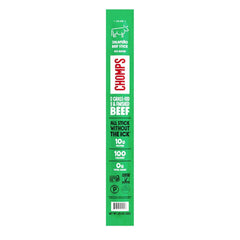 Chomps Jalapeño Beef, Grass-Fed & Finished, Single Protein Snack Stick