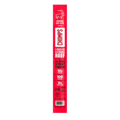 Chomps Original Beef, Grass-Fed & Finished, Single Protein Snack Stick