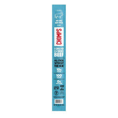 Chomps Sea Salt Beef, Grass-Fed & Finished, Single Protein Snack Stick