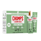 Chomps Savory Breakfast Chicken Chomplings ABF 24ct Protein Snack Stick