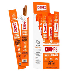 Chomps Original Chicken, Antibiotic Free, 24ct, Protein Snack Stick