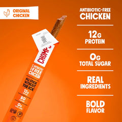 Chomps Original Chicken, Antibiotic Free, 10ct, Protein Snack Stick