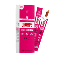 Chomps Nashville Hot Chicken, Antibiotic Free, 10ct, Protein Snack Stick